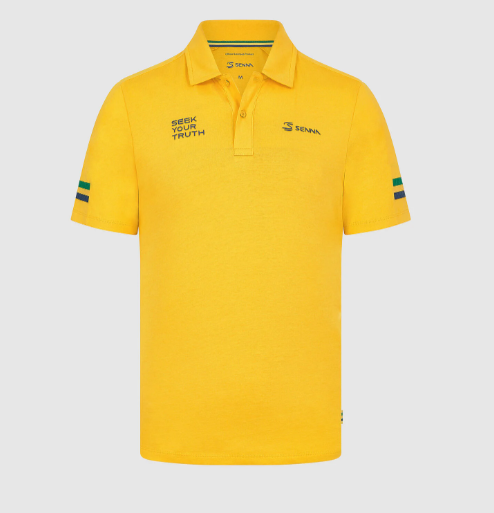 AS FW MENS STRIPE POLO YELLOW  24