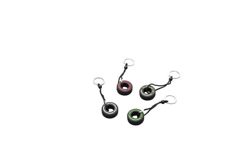 BIC 4 Tires Set Keychain