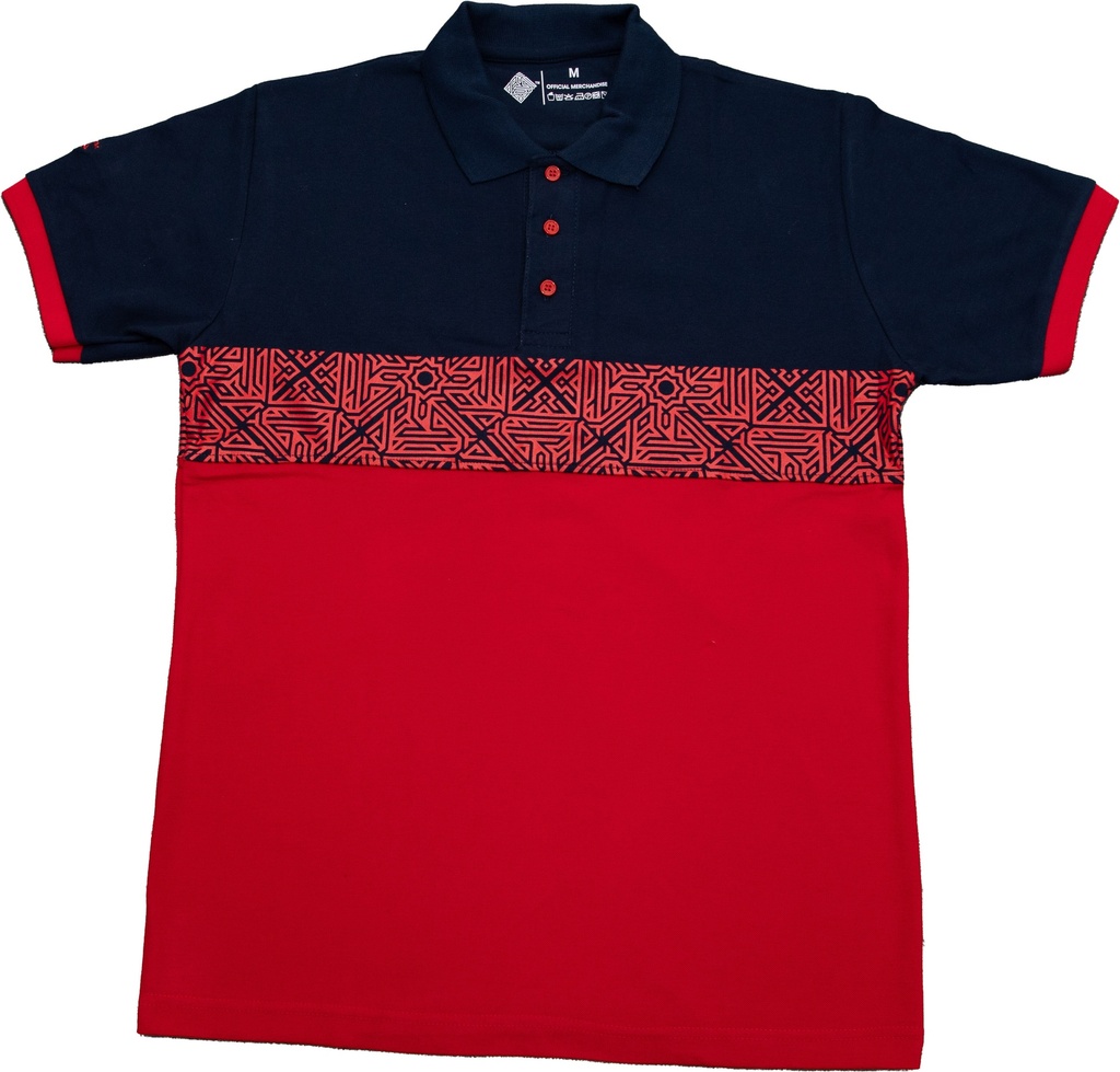 BIC Red/Navy Polo Arabesque