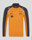 McLaren OFFICIAL McLAREN F1 TEAM QUARTER ZIP TOP AUTUMN GLORY / PHANTOM