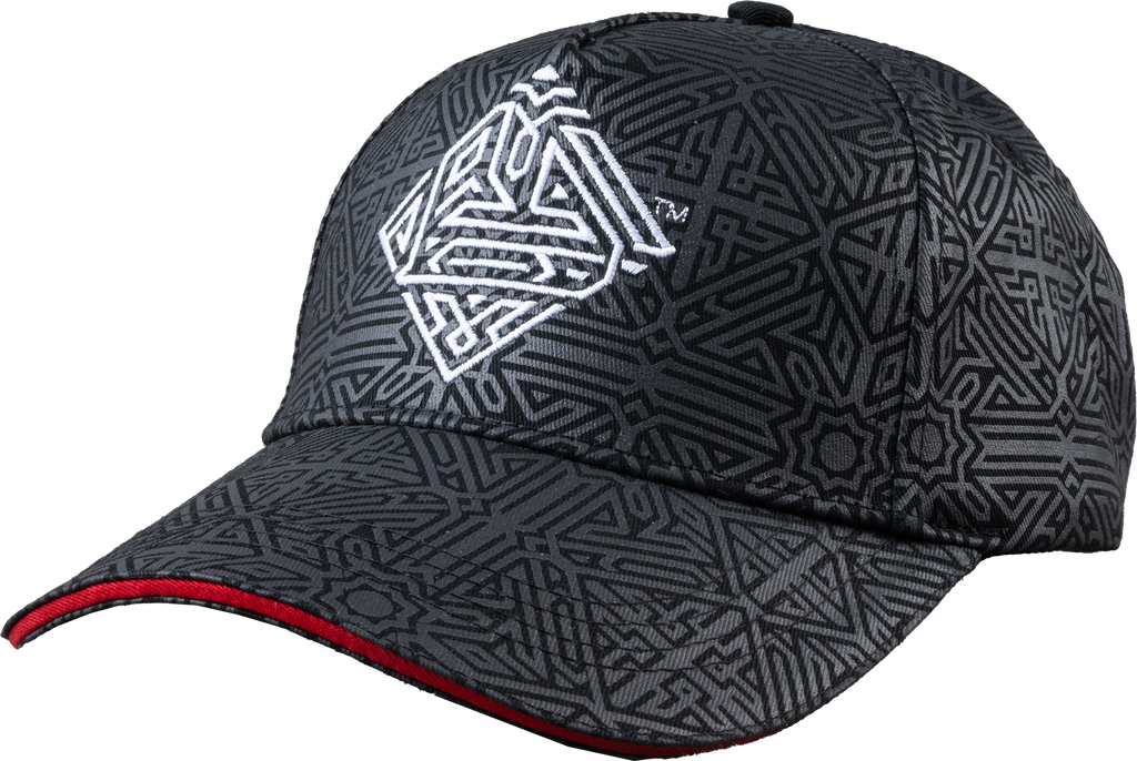 BIC Black Arabesque Logo Cap
