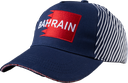 BIC Bahrain Half Flag Navy/Red Cap