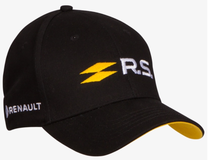 RENAULT CAP BLACK\AMBER YELLOW 