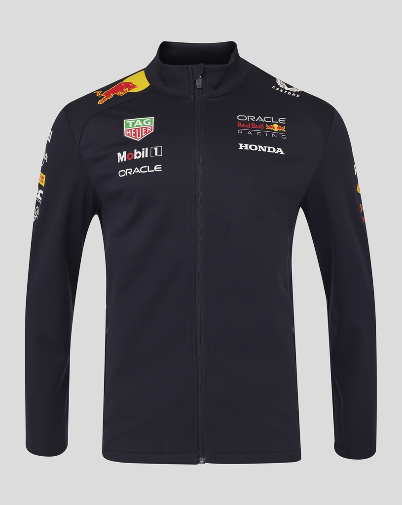 Red Bull Racing Unisex Teamline Soft Shell Jacket - Night Sky