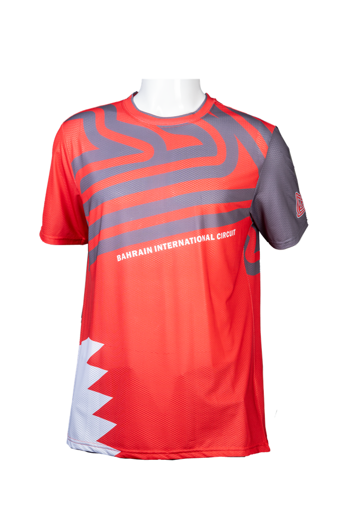 BIC Bahrain Flag & Track T-shirt