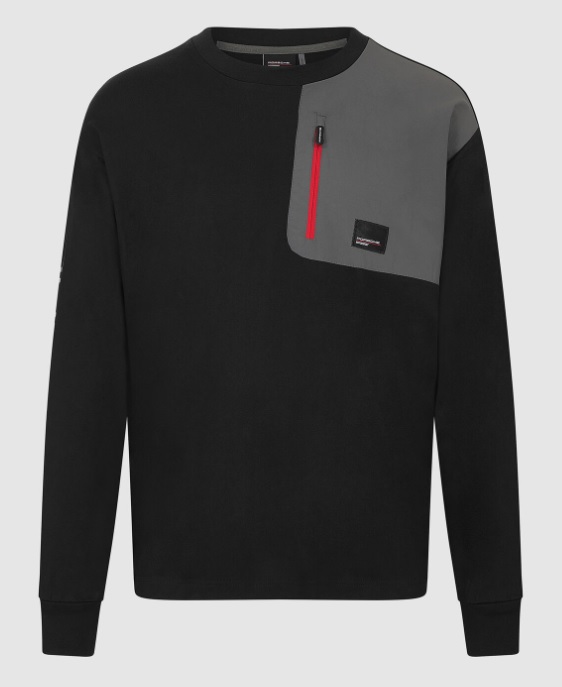 PORSCHE FW MENS UTILITY LS TEE, XL