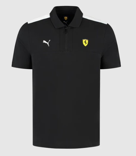 SF FW MENS POLO, BLACK
