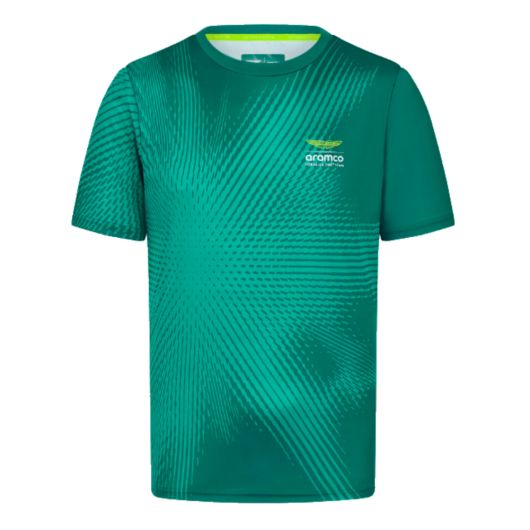 AMF1 FW LIFESTYLE BURST TEE XS GREEN