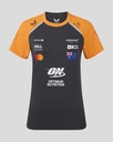 McLaren F1 TEAM SET UP T-SHIRT PIASTRI FEMALE PHANTOM / PAPAYA