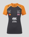 OFFICIAL McLaren F1 Teamwear Set Up T-Shirt Lando Norris - Phantom /  Papaya