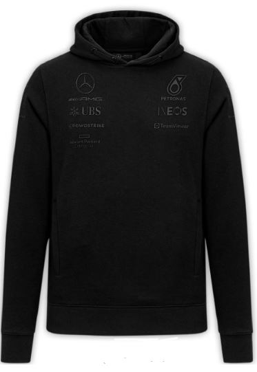 MAPF1 RP STEALTH HOODY BLACK