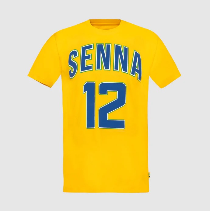 AS SENNA COLLEGIATE TEE MENS YELLOW