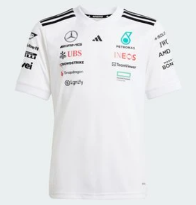 MAPF1 RP YOUTH DRIVER TEE JERSEY WHITE
