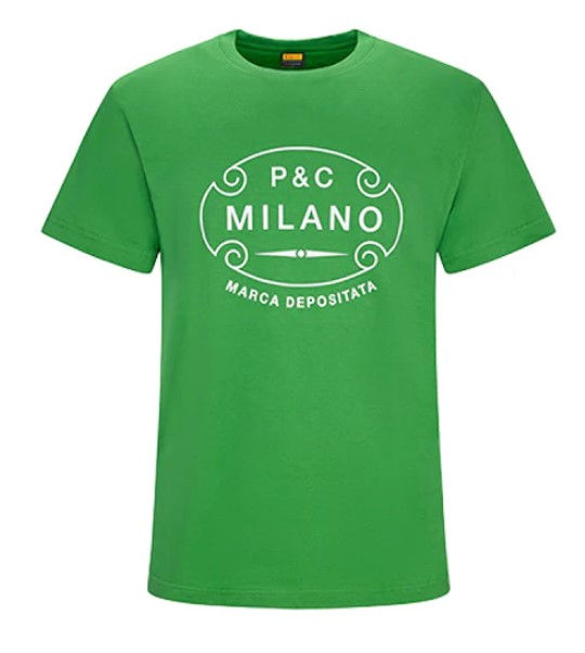 PIRELLI & C MILANO T-SHIRT HERITAGE COLLECTION GEN Z GREEN