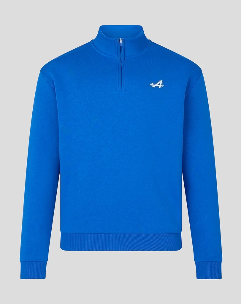 Alpine ALPINE RELXED FIT QUARTER ZIP LAPIS BLUE Male | Website