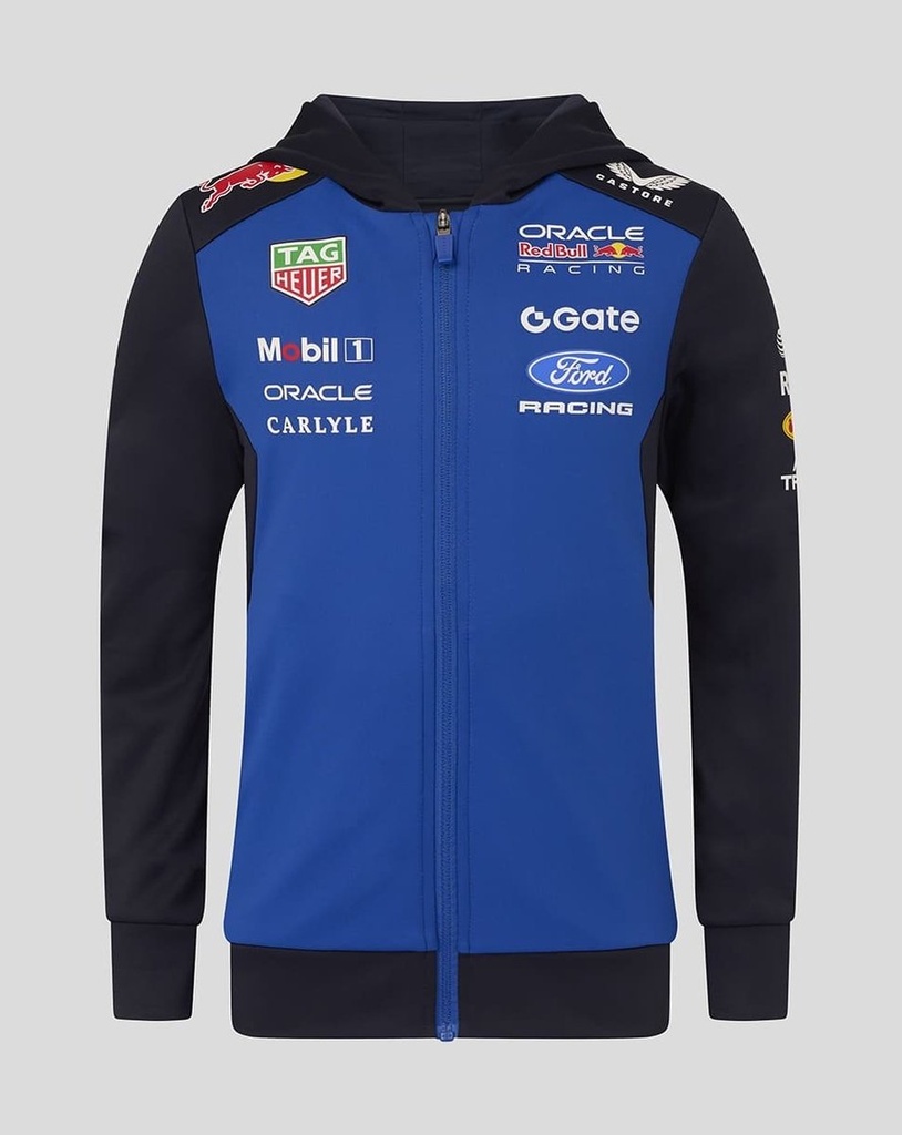 Redbull Racing FULL ZIP HOODIE NIGHT SKY / SURF THE WEB Youth