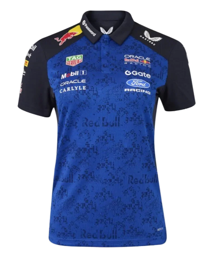 Redbull Racing POLO SHIRT NIGHT SKY / SURF THE WEB Female