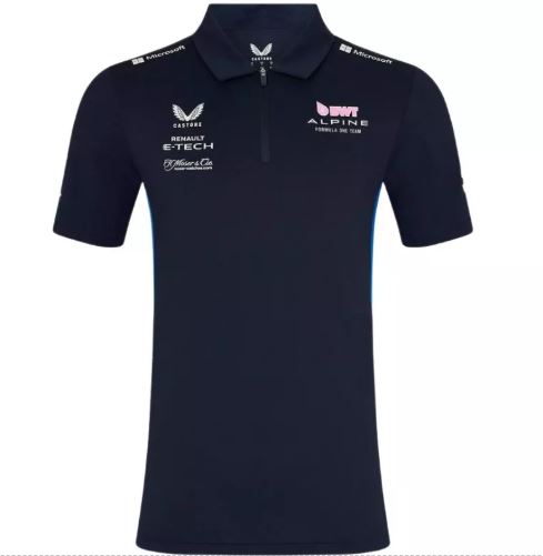 BWT Alpine Formula One Team Official Men’s Polo Shirt - Navy