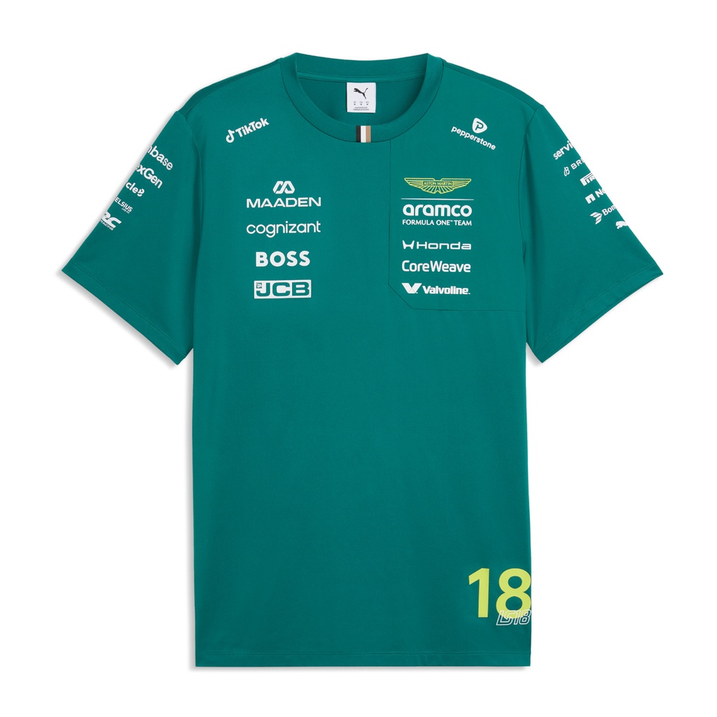 AMF1 RP Stroll Tee, GREEN LUX