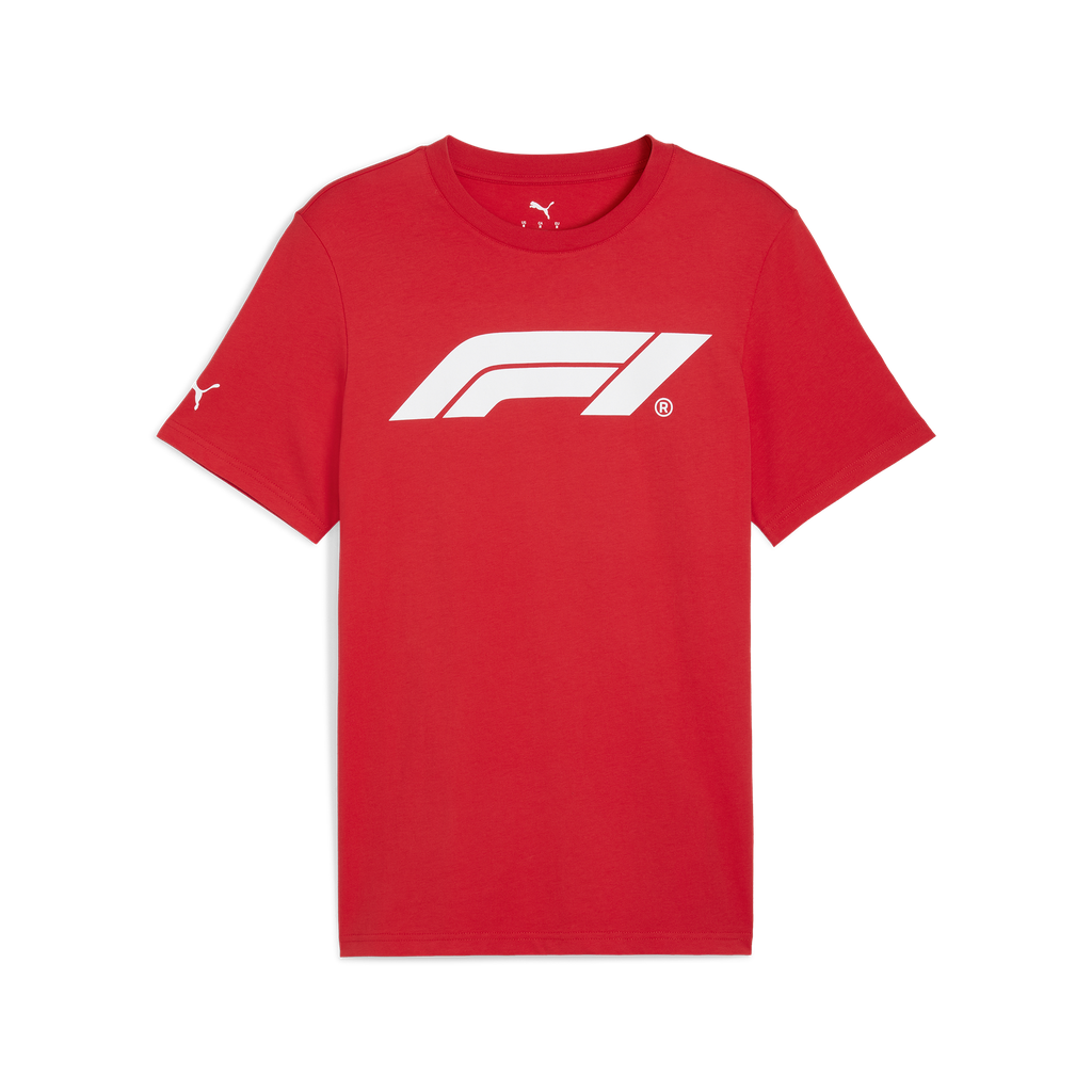 F1 FW Logo Tee, POP RED