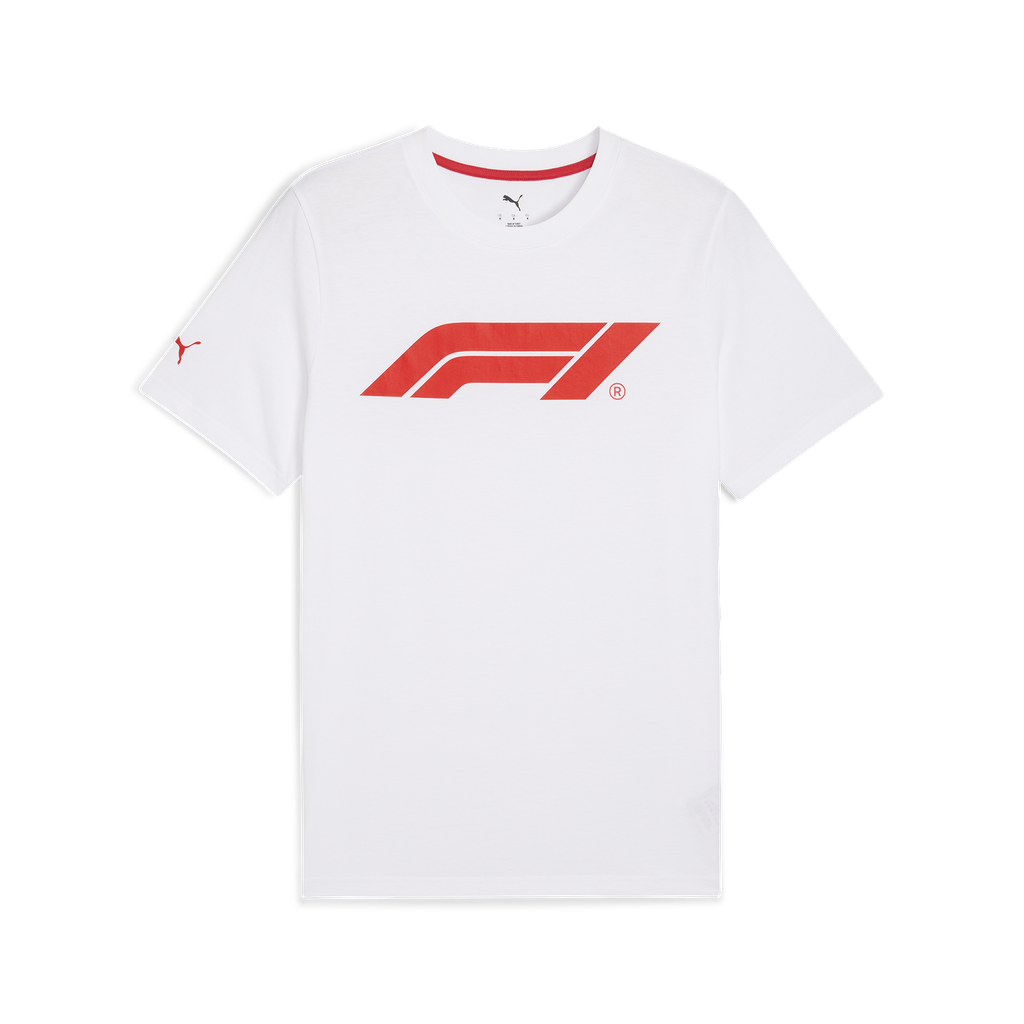 F1 FW Logo Tee, WHITE