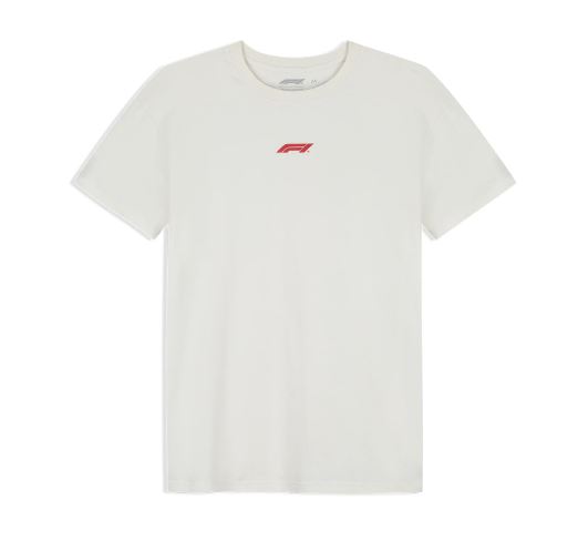 F1 FW Racing Line Tee, CLOUD DANCER