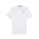 F1 FW Small Logo Polo, WHITE