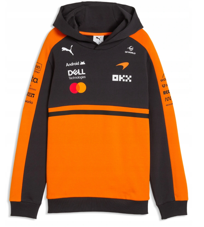 McLaren RP KIDs Hoodie, PAPAYA