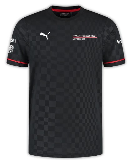 PORSCHE RP MENS TEE BLACK