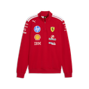 SF RP T7 half zip, RED