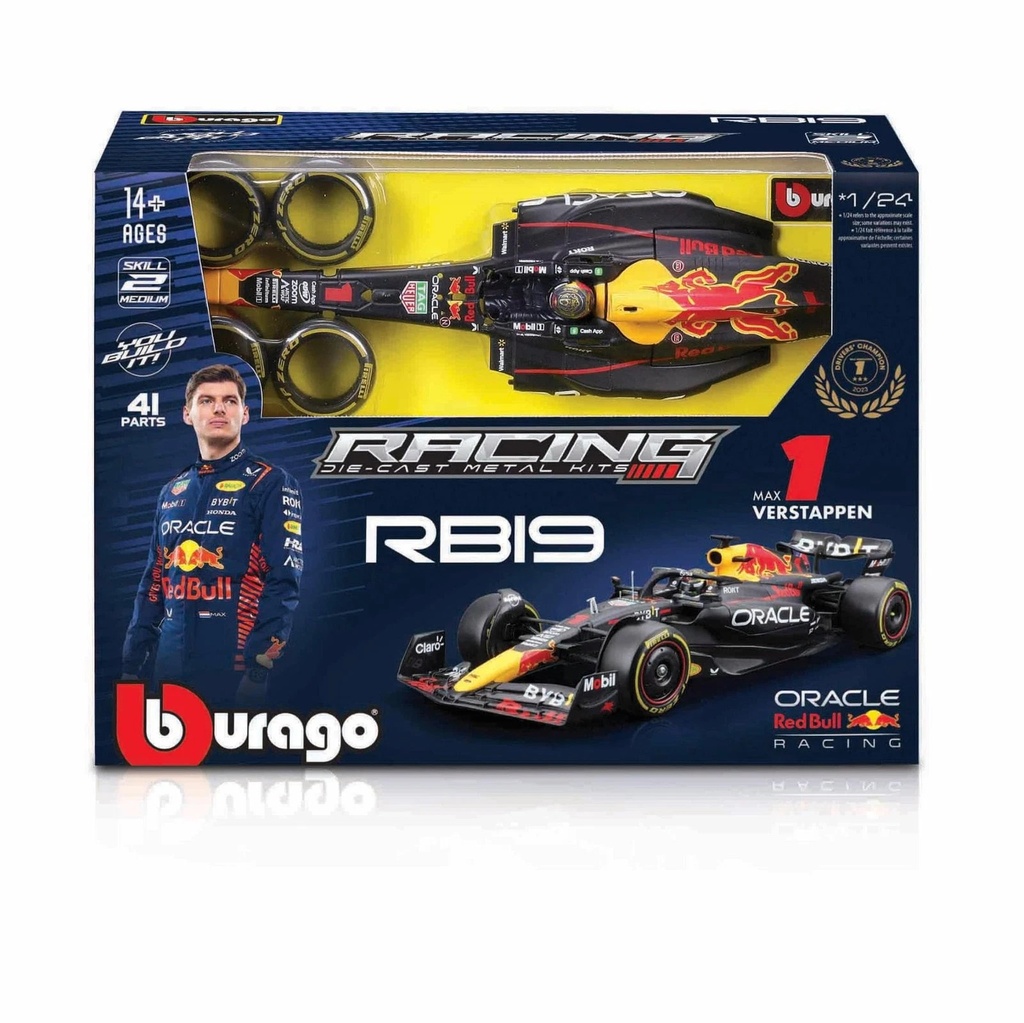 1:24 RED BULL - F1 RB20 2024 MODEL KIT #1 VERSTAPPEN