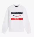 CF1 X TOMMY HILFIGER CHEVRON CREW-MENS-WHITE