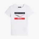 CF1 X TOMMY HILFIGER CHEVRON T-SHIRT-KIDS-WHITE 2026