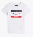 CF1 X TOMMY HILFIGER CHEVRON T-SHIRT-KIDS-WHITE-5