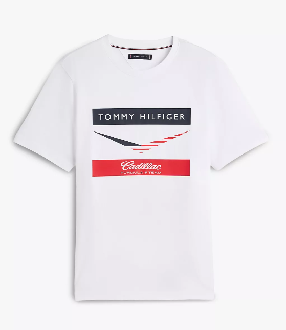 CF1 X TOMMY HILFIGER CHEVRON T-SHIRT-MENS-WHITE