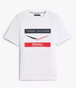 CF1 X TOMMY HILFIGER CHEVRON T-SHIRT-MENS-WHITE