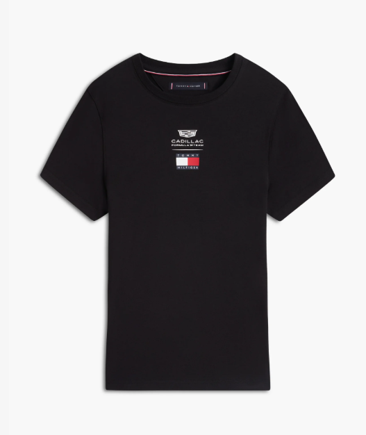 CF1 X TOMMY HILFIGER LOGO BABY TEE-WOMENS-BLACK