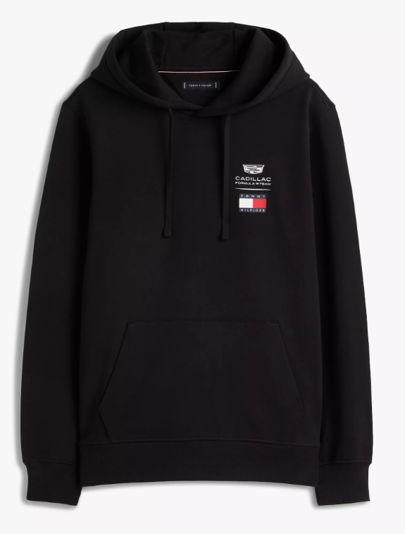 CF1 X TOMMY HILFIGER LOGO HOODIE-MENS-BLACK