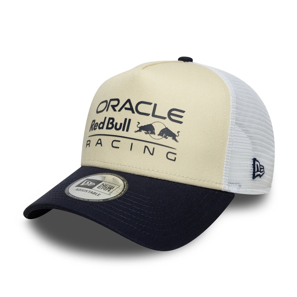 RED BULL SEASONAL TRUCKER-ADULTS-LIGHT CREAM/NAVY-OSFM