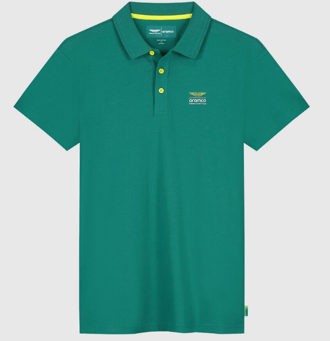 AMF1 FW SEASONAL POLO, AM GREEN