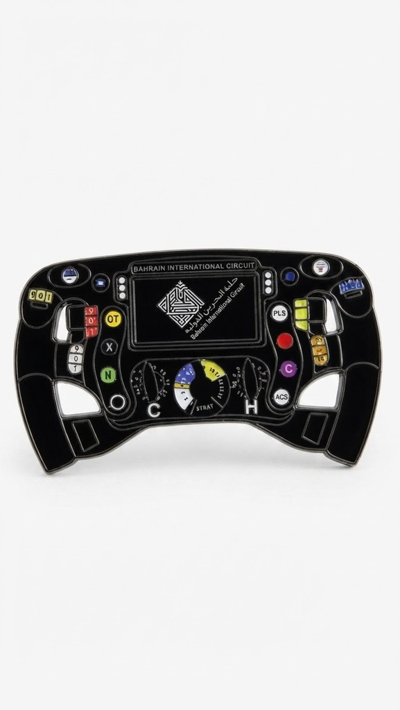 BIC F1 STEERING WHEEL FRIDGE MAGNET