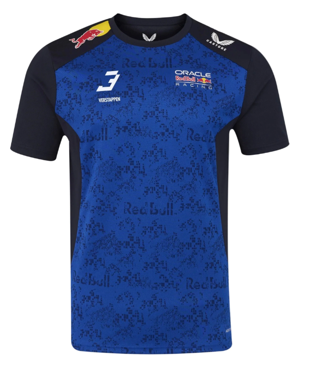 Redbull Racing T-SHIRT DRIVER MV NIGHT SKY / SURF THE WEB Male
