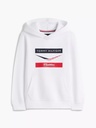 CF1 X TOMMY HILFIGER CHEVRON HOODIE-KIDS-WHITE-2026