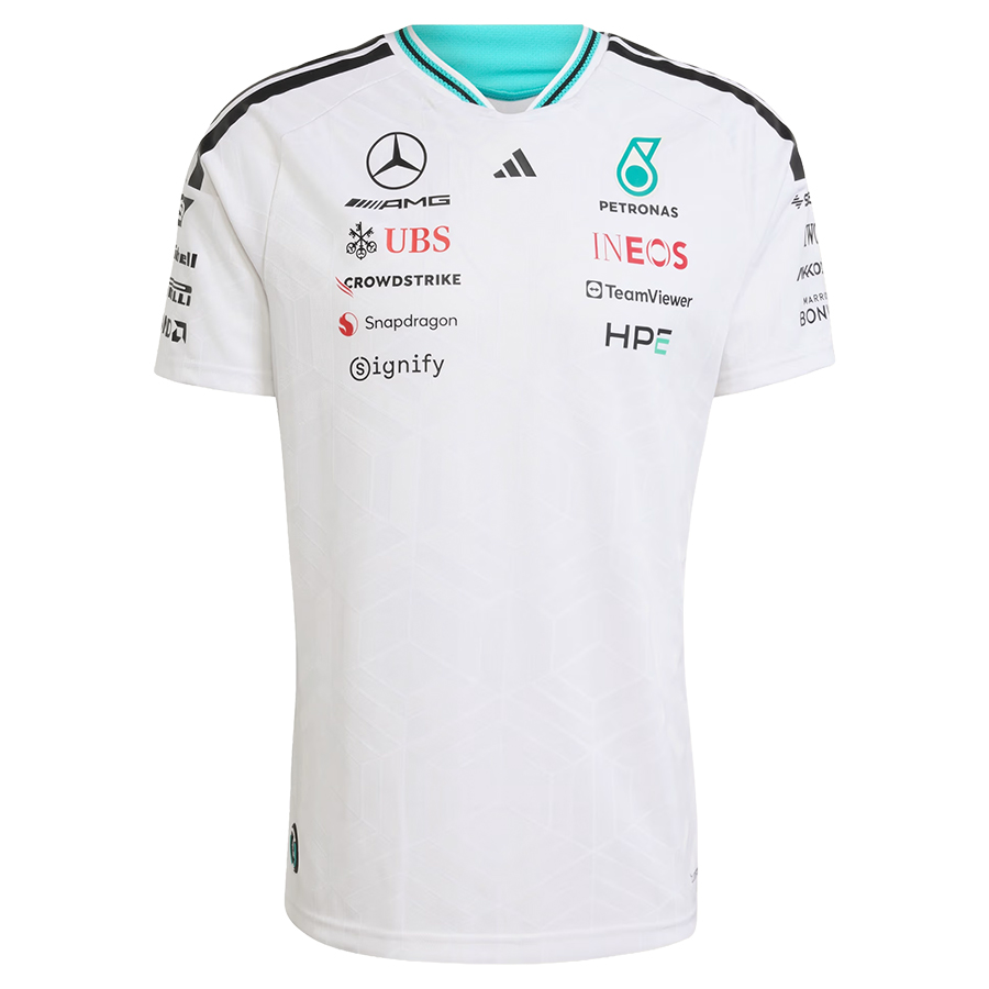 MAPF1 RP MENS TEAM DRIVER AUTHENTIC TEE WHITE