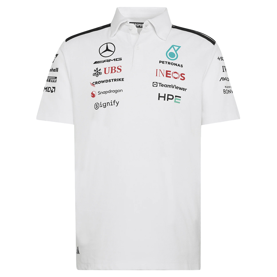 MAPF1 RP MENS TEAM ENGINEERS POLO WHITE