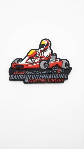 BIKC PVC Racing Car Magnet