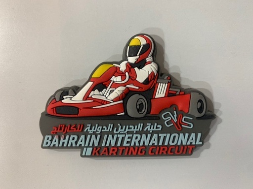 BIKC PVC Racing Car Magnet