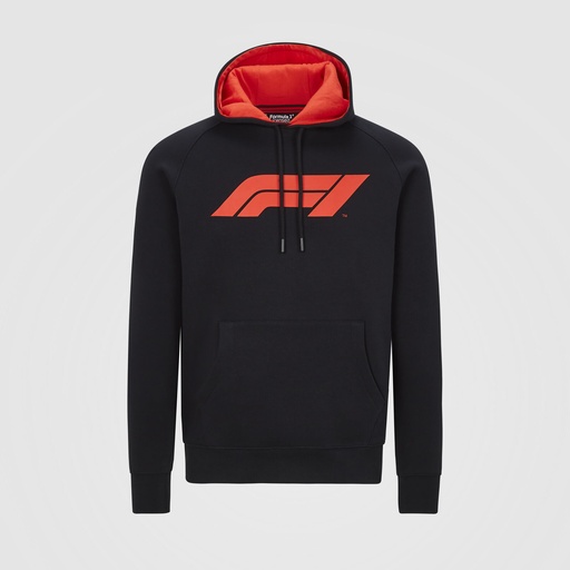 F1 FW L LOGO HOODED BLK