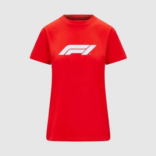 F1 FW WOMENS LOGO TEE Red