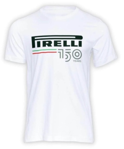 PIRELLI 150 Y T-SHIRT WIT